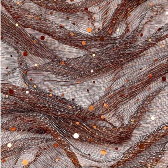 VS Shine Strap Brazilian Panty & Sequin Shawl, Scarf, or Sarong - Picture 8 of 12